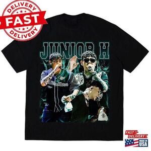 Junior H Peoso Pluma  T-Shirt Music Tour  Retro Shirt Peso Concerts Tee